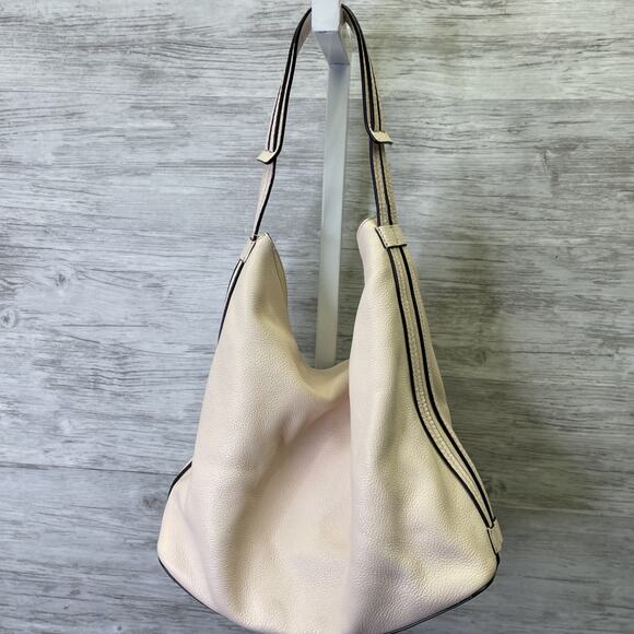 Rebecca Minkoff Isobel Hobo Bag Soft Blush Pink Shoulder Strap Tassel - Picture 5 of 15